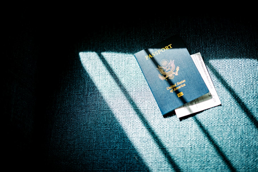 Photo credit with passport