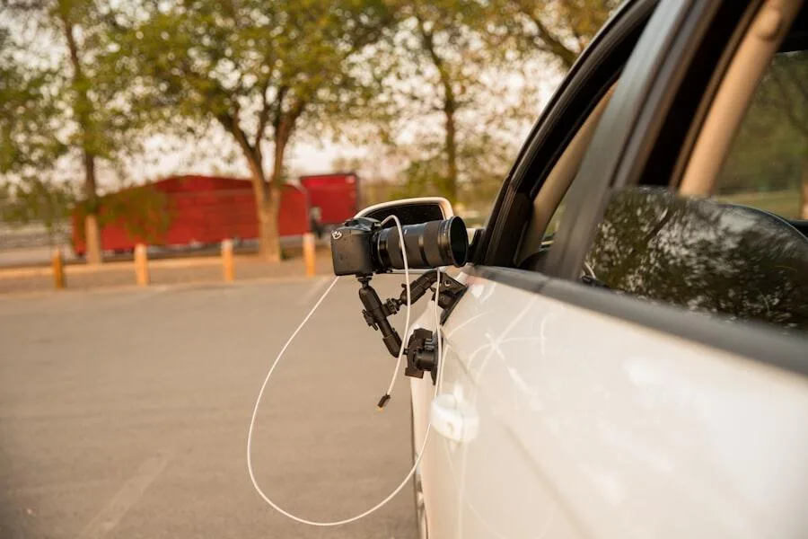 Photo electric car home charging loan