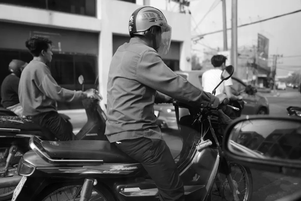 Photo moto lizings